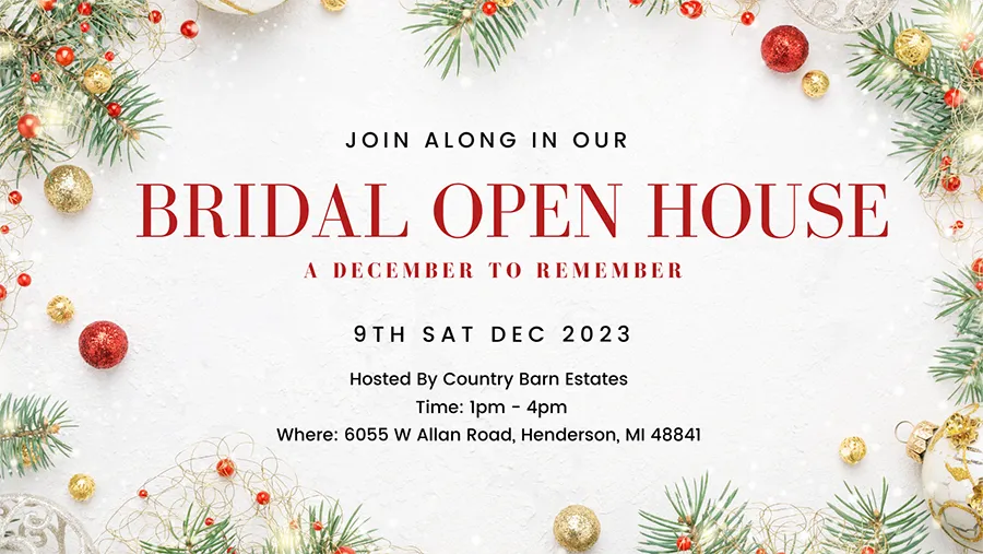 Bridal Open House “A December to Remember”